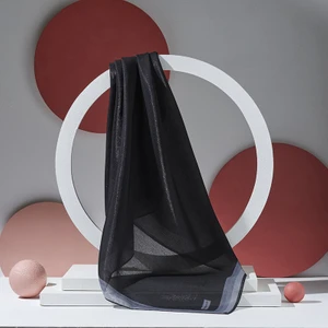 Çizgili Kehribar Eşarp