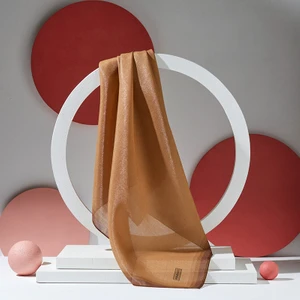 Çizgili Kehribar Eşarp