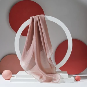 Çizgili Kehribar Eşarp