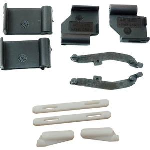 Bross Otomotiv BMW 3 E91 5 E61 X3 E83 X5 E53 E70 Cullinan RR31 İçin 10 Parça Sunroof Kızak Tavan Perde Tamir Seti