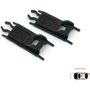 Bross Otomotiv BMW E36 E38 E46 E39 X5 E53 54128202295 için 2 Adet Sunroof Sürgülü Tavan Kılavuz Kolu Akrep Klipsi