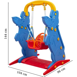 King Kids Konfor Salıncak Mavi