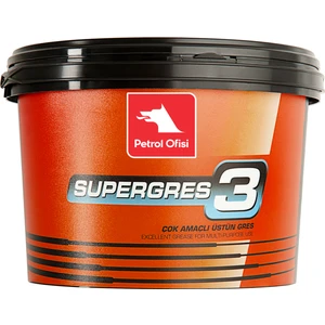 Petrol Ofisi Süper Gres 3 Rulman Gresi 4 KG