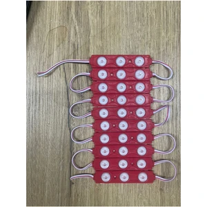 10 Adet 1.5 Watt Amber Modül LED 2835 Mercekli 12 Volt