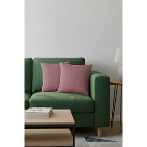 Miracolo Home Bordo Pamuklu Dekoratif Kırlent Kılıfı 43X43 2 Adet