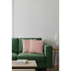 Miracolo Home Toz Pembe Pamuklu Dekoratif Kırlent Kılıfı 43X43 2 Adet