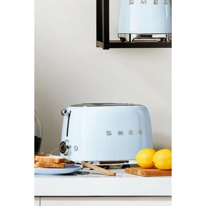 Smeg Pastel Mavi 2X1 Ekmek Kızartma TSF01PBEU
