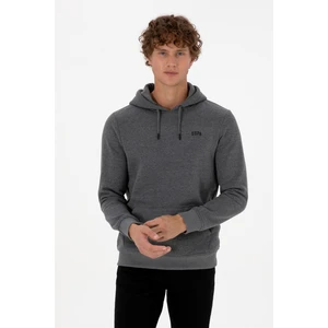 U.s. Polo Assn. Erkek Antrasit Melanj Sweatshirt 50315582-VR081
