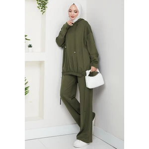 Aris Oysho Tunik Pantolon Ikili Takım 1611 - Haki