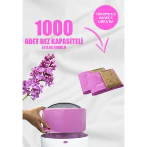 16LT Çöp Kutuları ile Uyumlu 1000 Bebek Bezi Kapasiteli Amber Kokulu 2 Paket Yerli Çöp Poşeti (Umka)