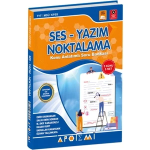 Apotemi Yayınları Tyt Kpss Msü Ses Yazım Noktalama Konu Anlatımlı Soru Bankası