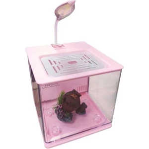 Nano Easy Akvaryum 4.5 Lt Pembe