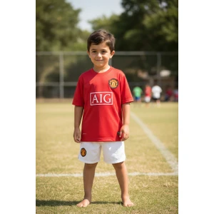 Bite Nose Manchester United 2008 Final Moscow Ronaldo Çocuk Forması