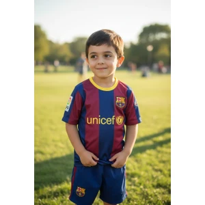 Bite Nose Barcelona 2011 Messi Efsane Şortlu Çorap Çocuk Forması