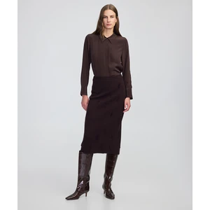 Eskitme Efektli Midi Etek IW6250004052074