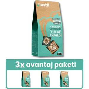 Nustil Nutrition Style Nustil Organik Glutensiz Yulaf Ezmesi 250 gr  x 3