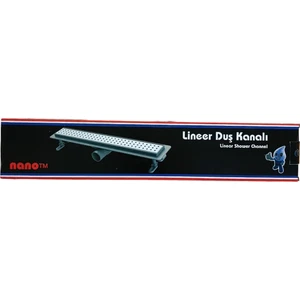 Lineer Klapeli Paslanmaz Çelik Duş Kanalı 20-33-40-50 cm