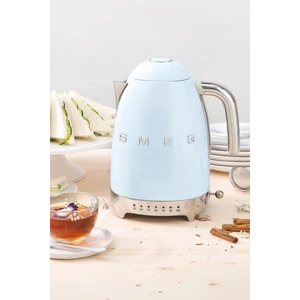 Smeg Pastel Mavi Isı Ayarlı Kettle KLF04PBEU