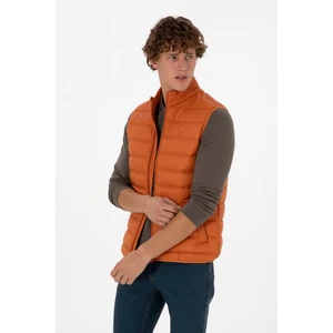 U.s. Polo Assn. Erkek Bakır Yelek (Dokuma) 50310039-VR182