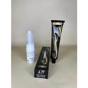 Xproharmony 6.77  Koyu Kumral Yoğun Kahve 60ML Saç Boyası