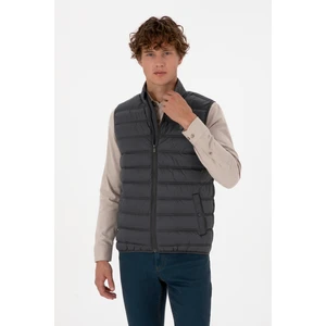 U.s. Polo Assn. Erkek Gri Yelek (Dokuma) 50310039-VR024