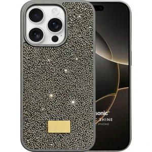 Apple iPhone 15 Pro Max Kılıf Cosmic Shine Koyu Gri