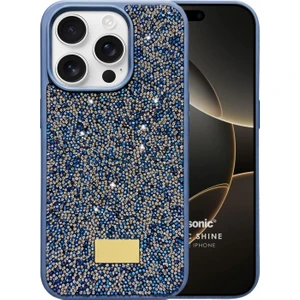 Apple iPhone 15 Pro Kılıf Cosmic Shine Lacivert