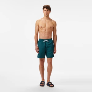 Erkek Yeşil Regular Fit Deniz Şortu