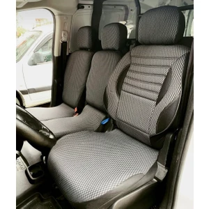 PARTNER PEUGEOT TEPEE 2008-2025 ARASI TEK KABİN ÖNLER 2+1 UYUMLU Oto Koltuk Kılıfı