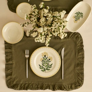 Bella Maison Lena Porselen 10 Parça 4 Kişilik Kahvaltı Takımı