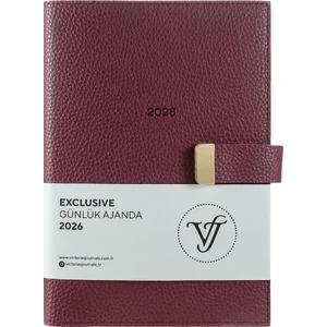 Victoria's Journals Exclusive 2026 Günlük Ajanda A5 (14x21cm) Ivory 80gr. İçi Değişebilir