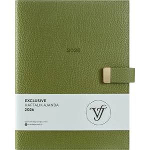Victoria's Journals Exclusive 2026 Haftalık Ajanda A4 (19x25cm) Ivory 100gr. İçi Değişebilir