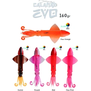 Calamax Evo Combo Squid Silikon Yem RED-190 gr