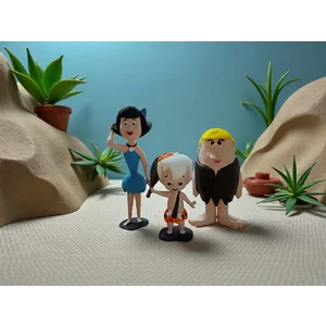 Efser Atölye Taş Devri Çakmaktaş ve Moloztaş Aliesi Figür Dekor