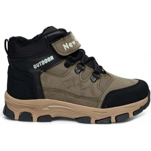 New Hunter Newhunter Çocuk Kışlık Içi Yünlü Su Geçirmez Outodoor  Bot - Vizyon-Siyah - 32