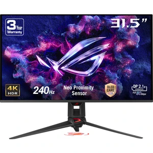 Asus Rog Swift PG32UCDMR 31.5 Qd-Oled 3840X2160 0.03MS 240Hz 240Hz Dp HDMI Usb-C USB Vesa W Monitör