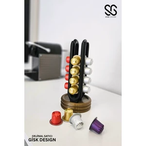 Nespresso Kahve Kapsül Standı | Mutfak Kahve Köşesi Organizer Dekor