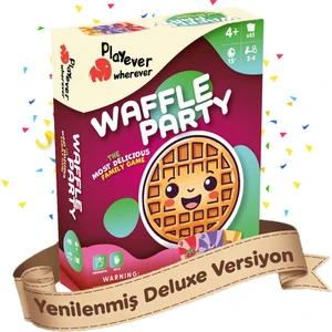 Waffle Party Deluxe, Dikkat, Görsel Algı ve Refleks Geliştiren Kart Oyunu (4-7 Yaş)