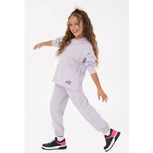 U.s. Polo Assn. Kız Çocuk Lila Pijama Takım 50318928-VR034