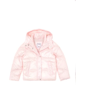 U.S. Polo Assn. Kız Çocuk Açık Pembe Kapüşonlu Mont 50313056-VR078