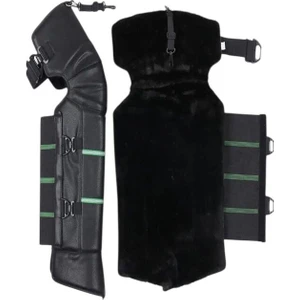 Motorsiklet Diz ve Bacak Koruma Kılıfı ( Su ve Rüzgar Soğuk Geçirmez ) Motosiklet Kışlık Dizlik