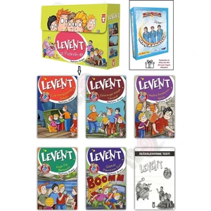 Timaş Çocuk Levent Iz Peşinde Hikaye Seti 6 (8 Yaş ve Üzeri) ve 4. Sınıf Genç Kanatlar Hikaye Seti Hediye !!!