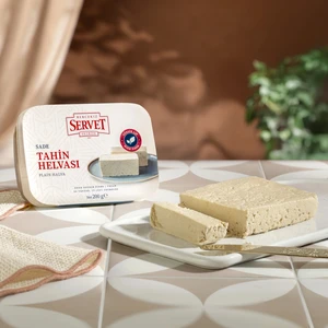 Bercekız Servet Şekerleme Servet Rafine Şeker Ilavesiz - Sade Helva 200 gr