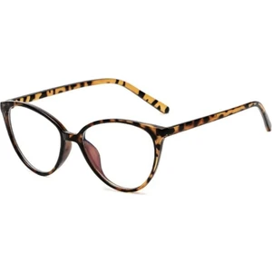 Cat Eye Leopar Siyah Bordo Blue Block Gözlük Optik Uyumlu Bilgisayar Tablet Ekran Koruyucu Gözlük