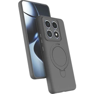 Kip GSM Xiaomi Mi 14T Pro Kılıf Magsafe Şarj Destekli Açılır Standlı Çizilmez Yumuşak Kapak