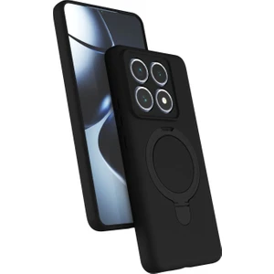 Kip GSM Xiaomi Mi 14T Pro Kılıf Magsafe Şarj Destekli Açılır Standlı Çizilmez Yumuşak Kapak