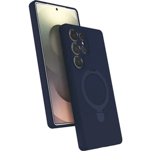 Kip GSM Samsung Galaxy S23 Ultra Kılıf Magsafe Şarj Destekli Açılır Standlı Çizilmez Yumuşak Kapak