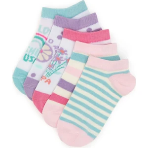 U.s. Polo Assn. Kız Çocuk Aqua Çorap 50304449-VR007