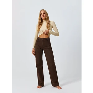 New Wanda Düz Paça Rahat Kesim Jean Pantolon