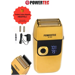 TR-550 Şarjlı Günlük Sakal Sinekkaydı Tıraş Hassas Düzeltici Döner Başlık